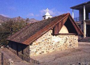 Εκκλησία Μεταμορφώσεως του Σωτήρος στο Παλαιχώρι Πηγή: Tμήμα Αρχαιοτήτων Κυπριακής Δημοκρατίας