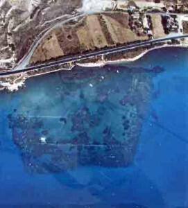 Αμαθούντα Το αρχαίο λιμάνι Πηγή: Τμήμα Αρχαιοτήτων Κυπριακής Δημοκρατίας
