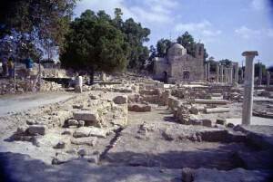 Новый Пафос, New Paphos: The Chrysopolitissa Basilica