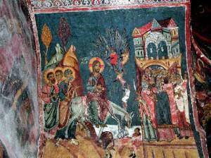 Τοιχογραφίες Μονής Αγίου Ιωάννη του Λαμπαδιστή Πηγή: Τμήμα Αρχαιοτήτων Κυπριακής Δημοκρατίας
