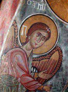 Τοιχογραφία Παναγίας του Μουτουλλά Πηγή: Τμήμα Αρχαιοτήτων Κυπριακής Δημοκρατίας