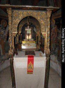 Ιερά Μονή Παναγίας Χρυσοκουρδαλιώτισσας Πηγή: Αριστείδης Βικέτος