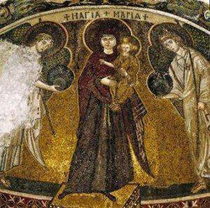 Εκκλησία Παναγίας Αγγελόκτιστης στο Κίτι Πηγή: Ιερά Αρχιεπισκοπή Κύπρου